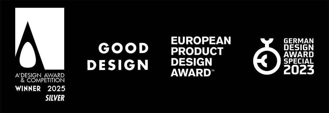 International design awards recognising the SPLENDOUR Champagne Sabre